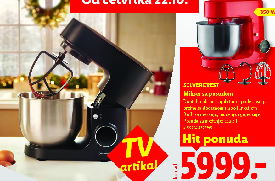 Mikser sa posudom