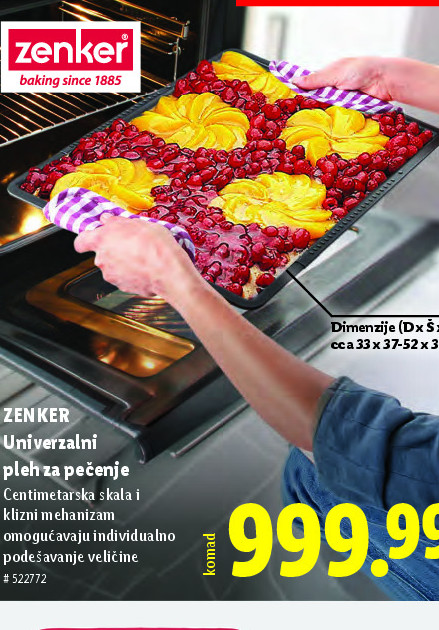Univerzalni pleh za pečenje