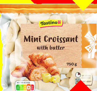 Mini Croissant with butter
