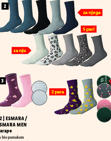 ESMARA / ESMARA MEN Čarape