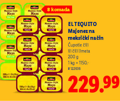ELTEQUITO Majonez iz meksički način
