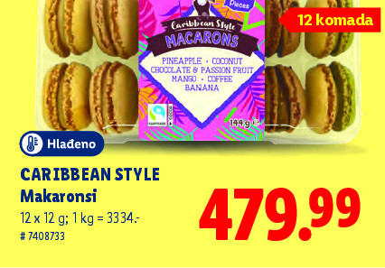 CARIBBEAN STYLE Macarons