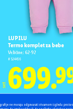 Termo komplet za bebe