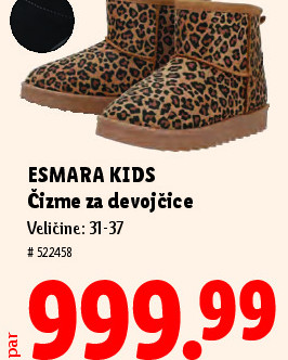 ESMARA KIDS Čizmice za devojčice