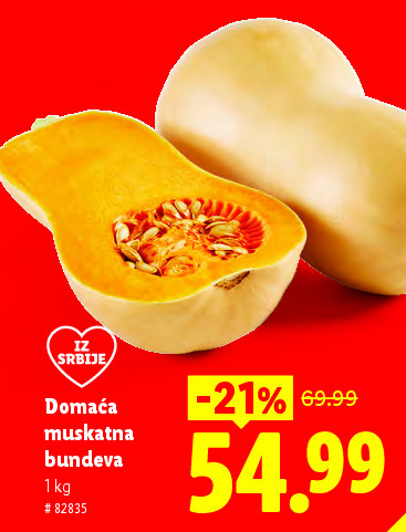 Domaća muskatna bundeva