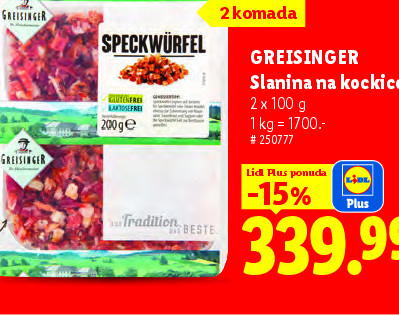 GREISINGER Speckwürfel