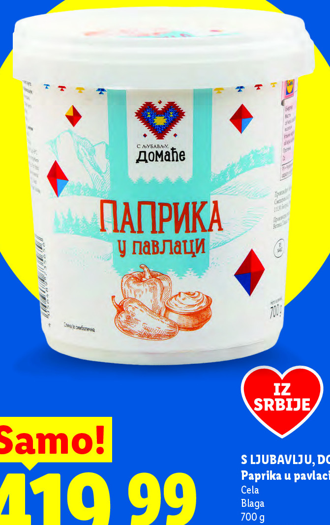 Paprika u pavlaci