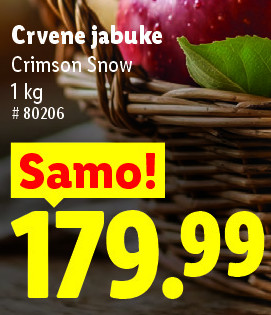 Crvene jabuke Crimson Snow