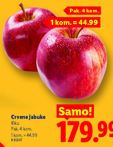 Crvene jabuke