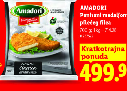 Panirani medaljoni pilećeg filea