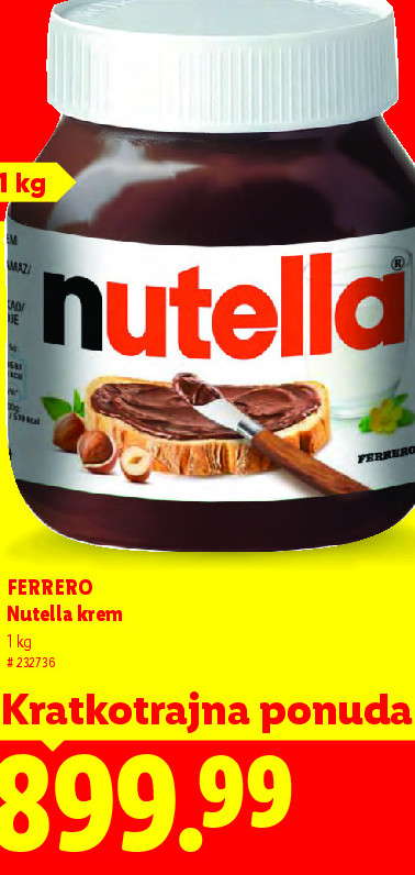 Nutella krem
