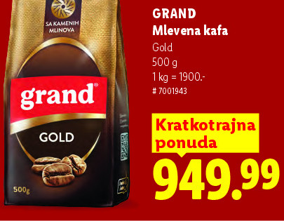 Mlevena kafa Gold