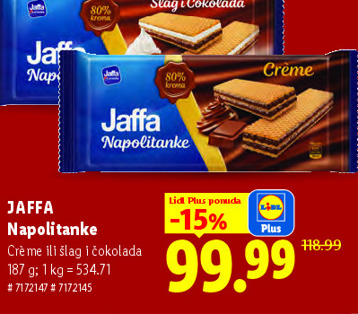 JAFFA Napolitanke