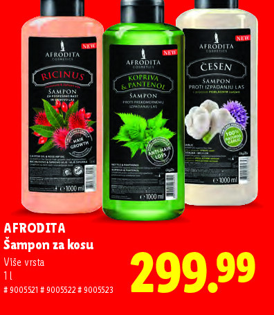 AFRODITA Šampon za kosu