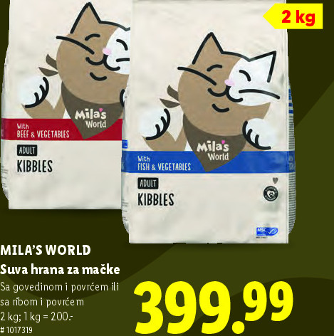 Suva hrana za mačke