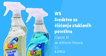 WS Sredstvo za čišćenje staklenih površina