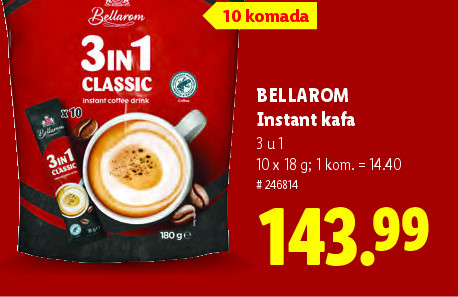 BELLAROM Instant kafa