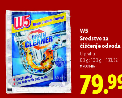 Sredstvo za čišćenje odvoda