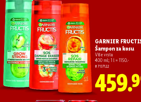 GARNIER FRUCTIS Šampon za kosu