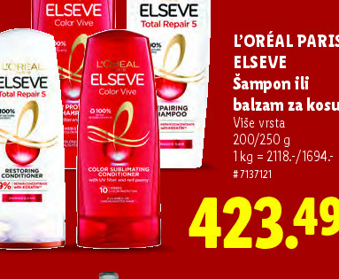 L'ORÉAL PARIS ELSEVE Šampon ili balzam za kosu