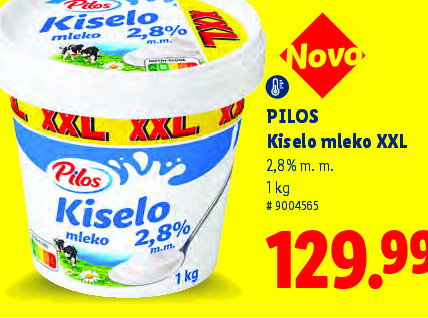 Kiselo mleko XXL