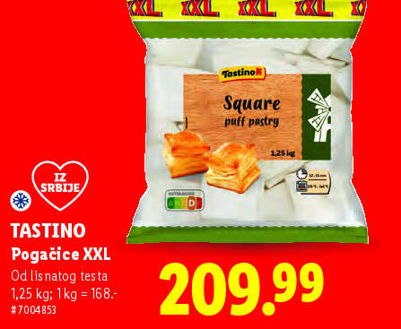 TASTINO Pogačice XXL