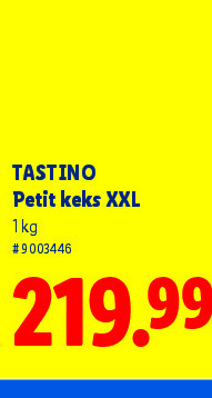 TASTINO Petit keks XXL