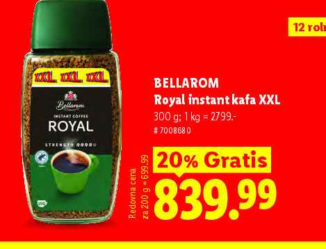 Royal Instant kafa XXL