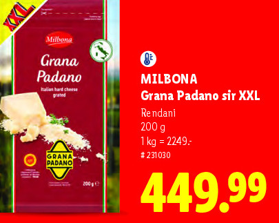 Grana Padano sir XXL