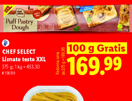 CHEF SELECT Lじmato testo XXL