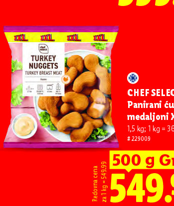 Chef Select Panirani ćureći medaljoni XXL
