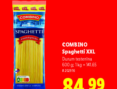 COMBINO Spaghetti XXL