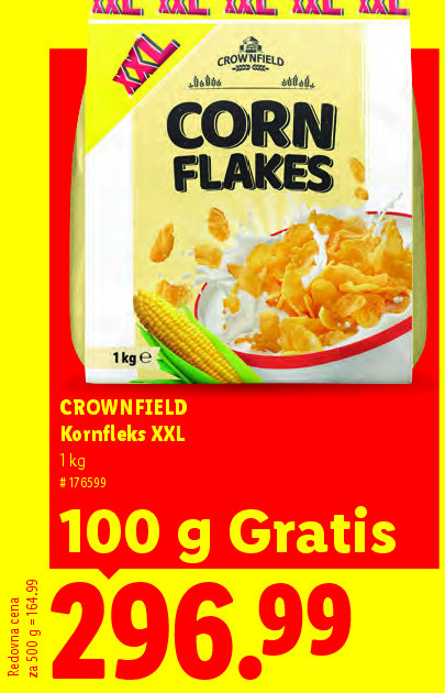 CROWNFIELD Kornfleks XXL