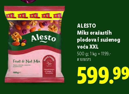 Miks orašastih plodova i sušenog voća XXL