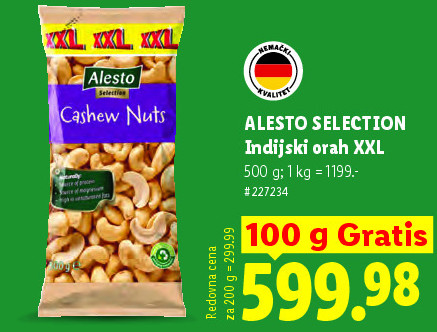 Indijski orah XXL