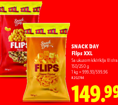 SNACK DAY Flips XXL