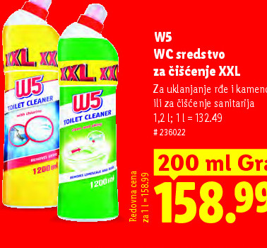 WC sredstvo za čišćenje XXL