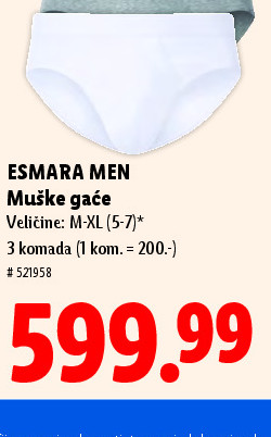 ESMARA MEN Muške gaće
