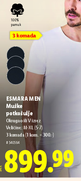ESMARA MEN Muške potkošulje