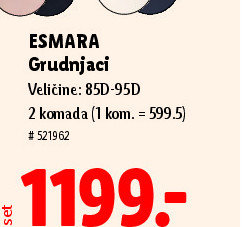 ESMARA Grudnjaci