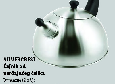 Čajnik od nerđajućeg čelika