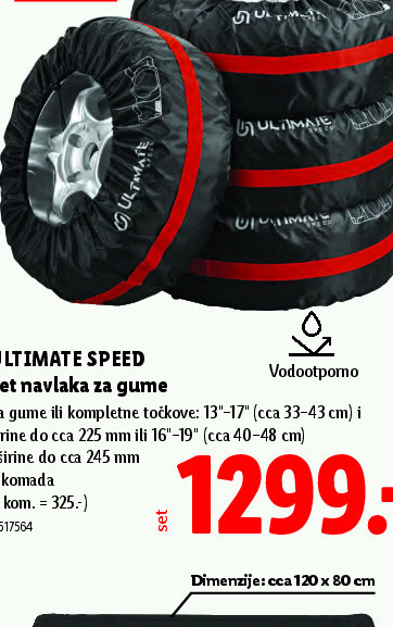 Set navlaka za gume