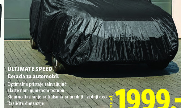 ULTIMATE SPEED Cerada za automobil