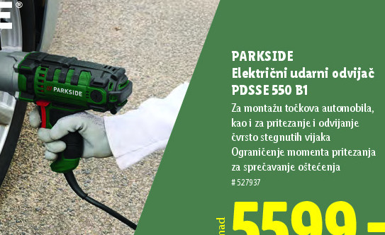 Električni udarni odvijač PDSS550 B1