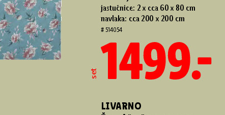 Set posteljine