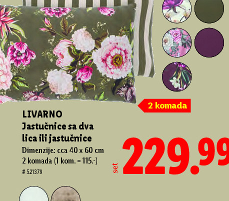 Jastučnice sa dva lica ili jastučnice