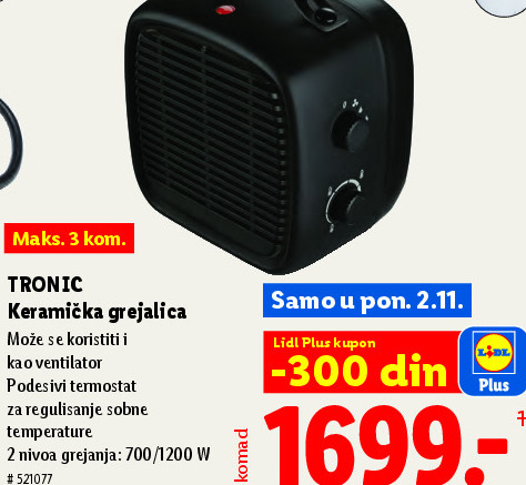 Keramička grejalica