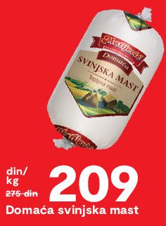 Domaća svinjska mast