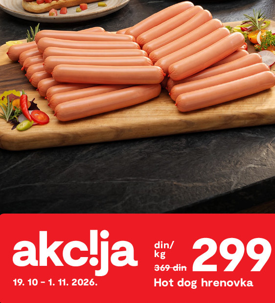 Hot dog hrenovka