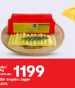 Sir trapist Jager 40%